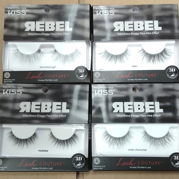Kiss Lashes Rebel: downtown girl, vibin', rockstar, main character - Picture 1 of 1